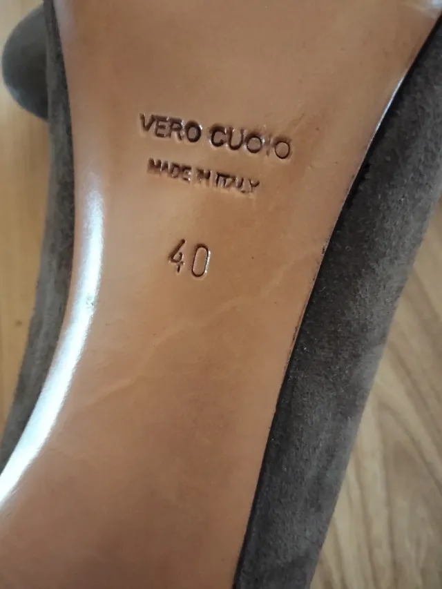 Pantofi dama, piele întoarsă,măr.39 – fotografia 3 din 4