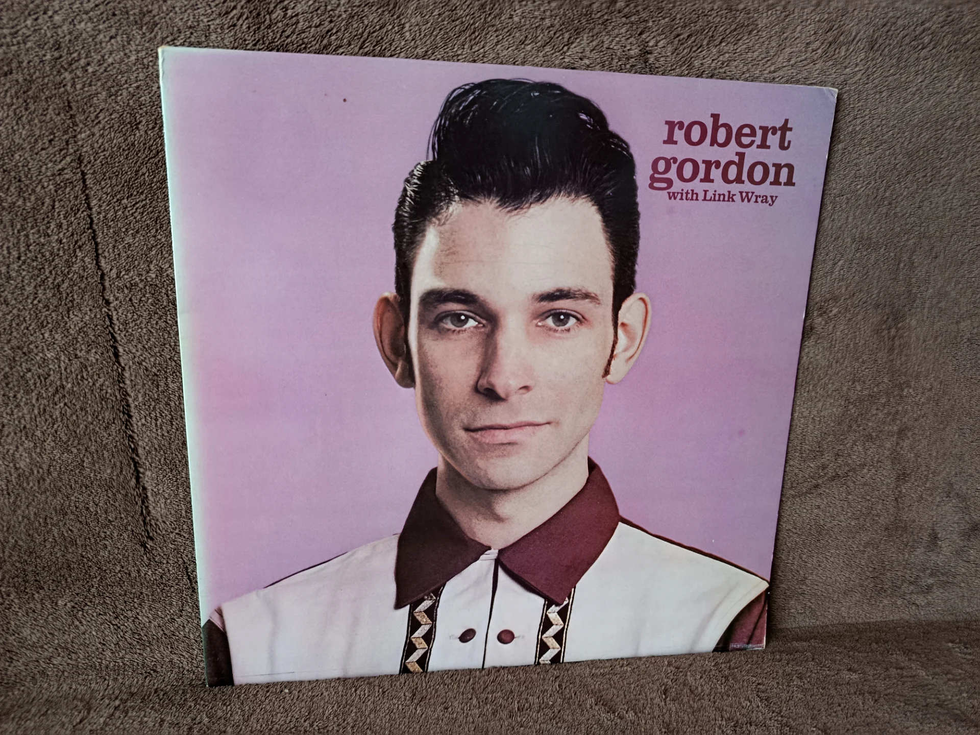 ROBERT GORDON - With Link Wray (LP 1977 UK) – fotografia 1 din 3