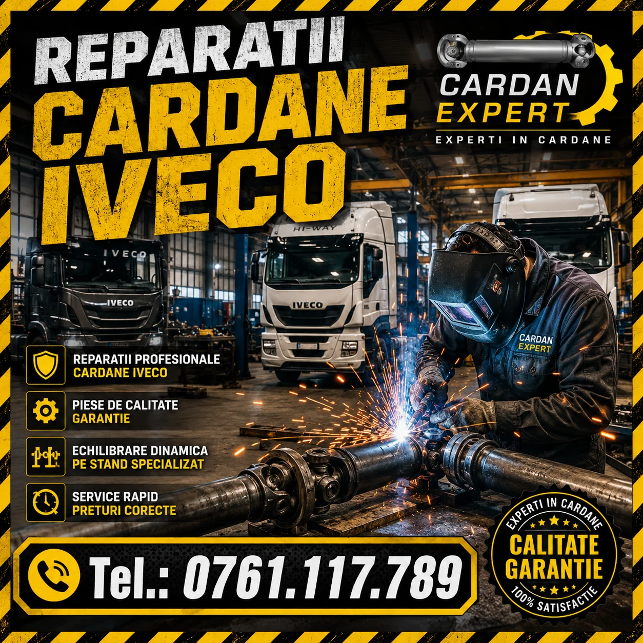 Reparatie cardan Iveco Daily – fotografia 1 din 1
