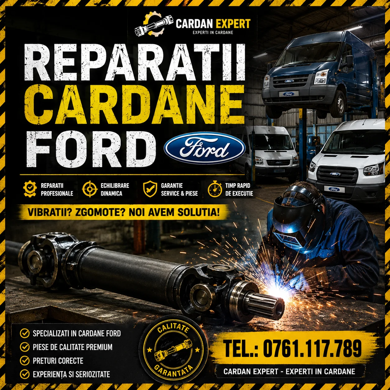 Reparatie cardan Ford Transit – Sector 3, București