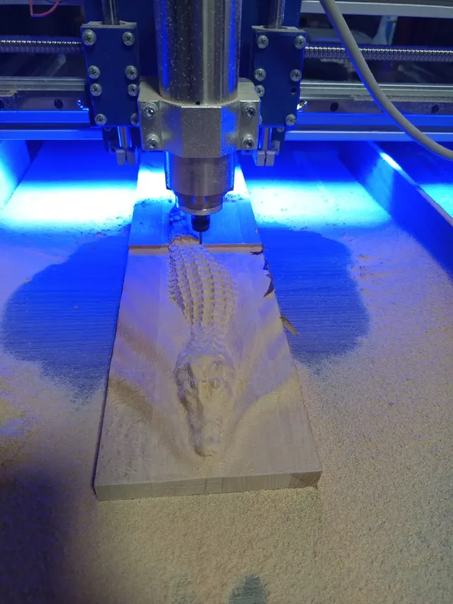 CNC router TIGER – fotografia 2 din 8
