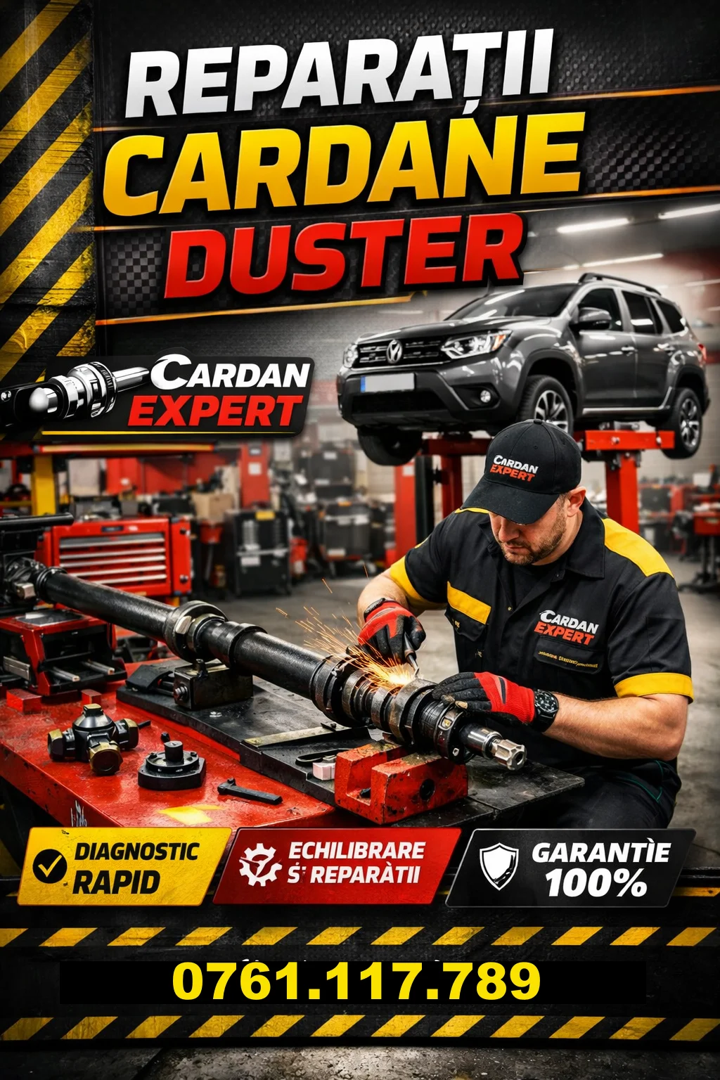 Reparatie cardan DUSTER – Sector 3, București