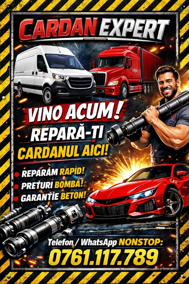 Reparatii cardane | Echilibrari cardane | Vanzari cardane – Sector 3, București