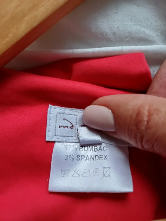 Rochie superbă în stil retro, de un roșu vibrant, brand madame – fotografia 8 din 8