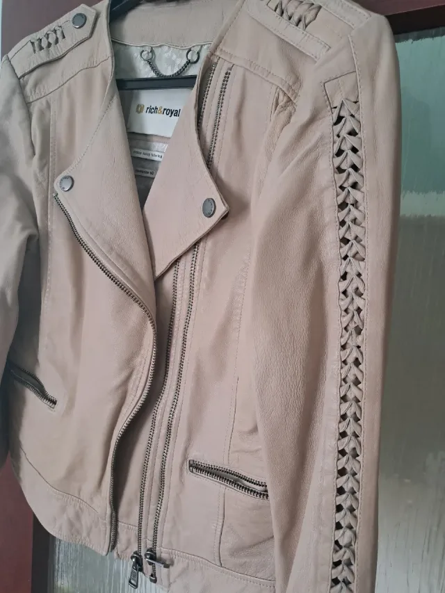 Geaca din piele foarte moale  de calitate – fotografia 5 din 7