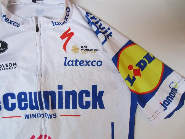 bluza ciclism Deceuninck Quick-Step, masura XXL, stare f.buna - ca noua – fotografia 3 din 8