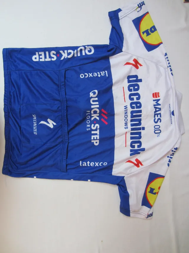 bluza ciclism Deceuninck Quick-Step, masura XXL, stare f.buna - ca noua – fotografia 6 din 8