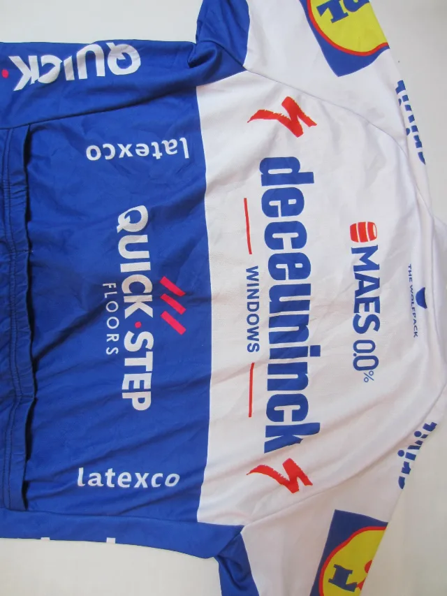 bluza ciclism Deceuninck Quick-Step, masura XXL, stare f.buna - ca noua – fotografia 7 din 8