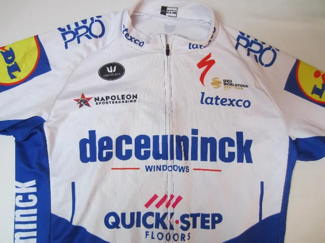 bluza ciclism Deceuninck Quick-Step, masura XXL, stare f.buna - ca noua – fotografia 2 din 8