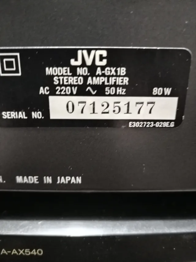 Linie audio JVC amplituner – fotografia 5 din 8