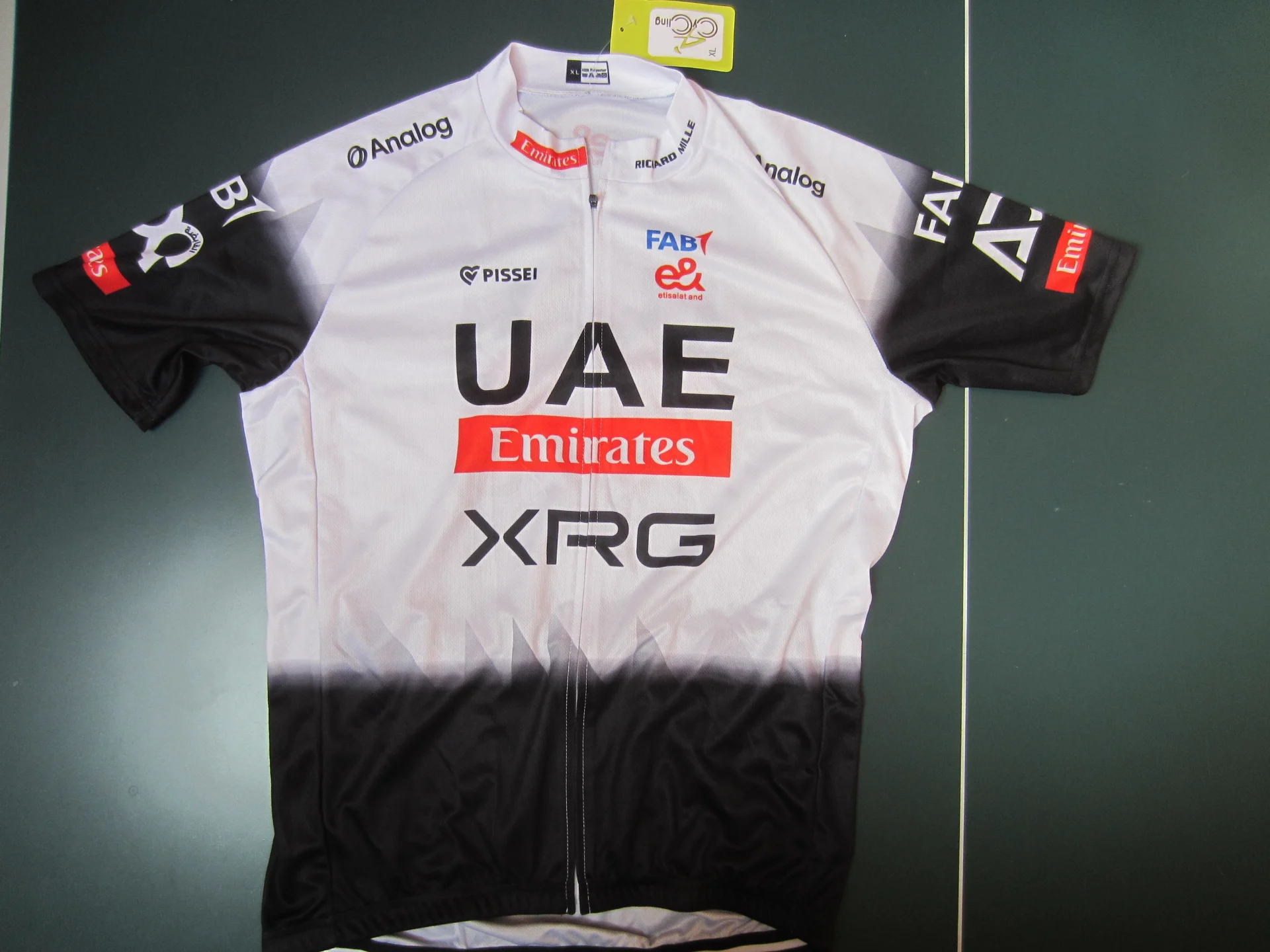 bluza ciclism UAE masura XL, noua cu eticheta de carton – fotografia 1 din 8
