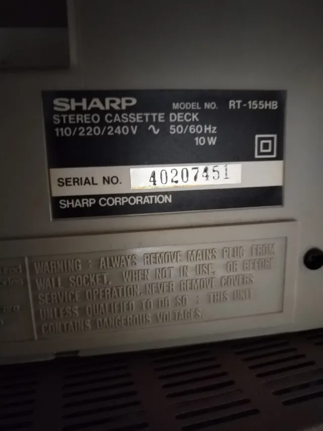 Linie Sharp seria sa-155 japoneză – fotografia 4 din 8