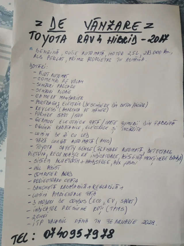 Toyota rav4 hibrid – fotografia 6 din 6