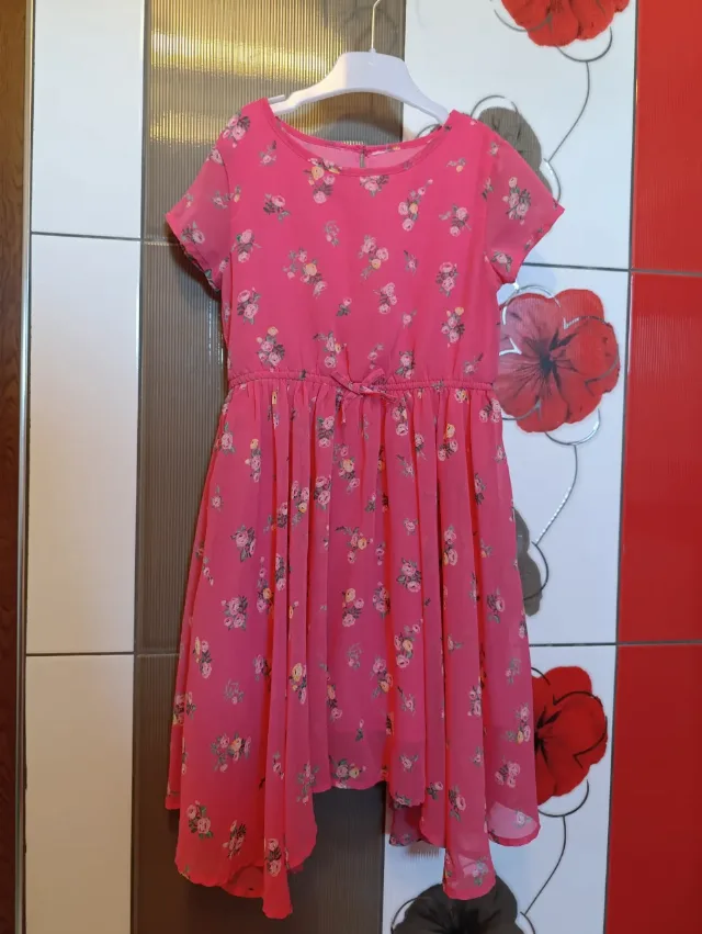 Rochie eleganta de vara, fetițe,7-8ani – fotografia 2 din 4
