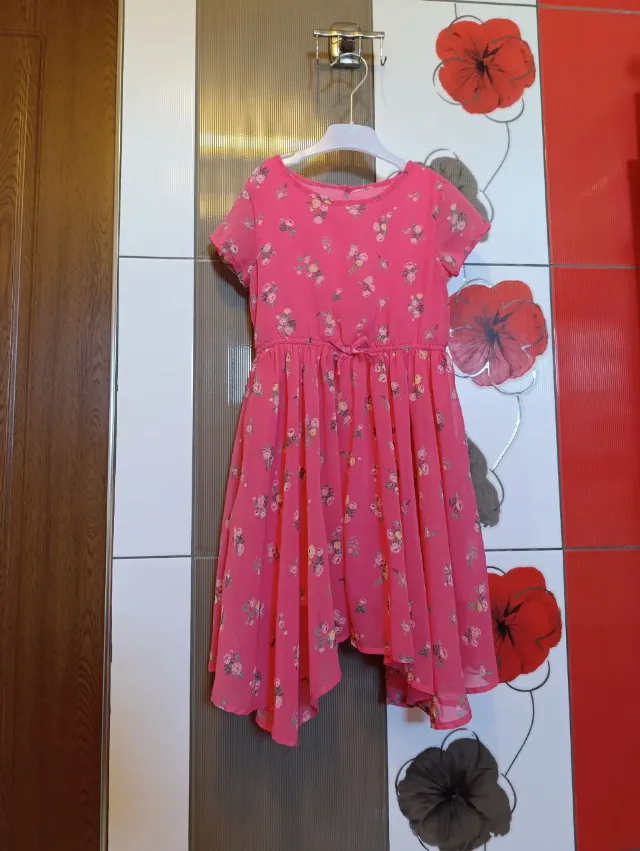 Rochie eleganta de vara, fetițe,7-8ani – fotografia 4 din 4