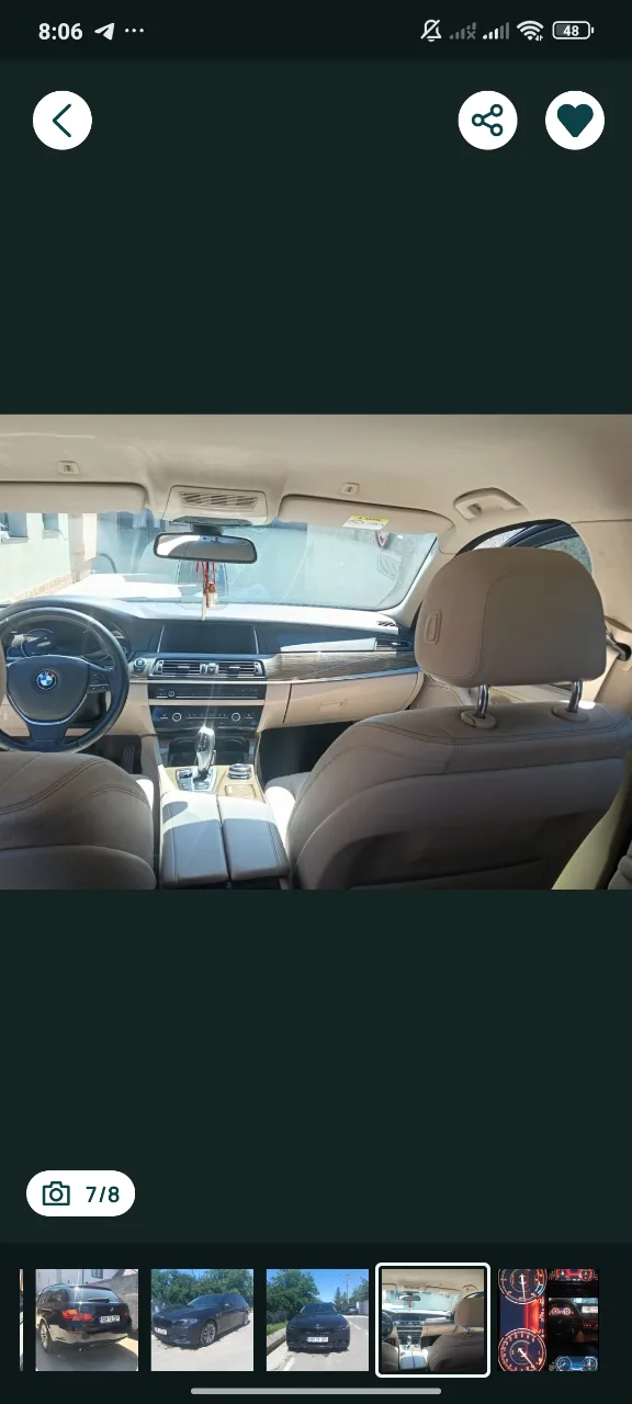 BMW seria 5 F11  2014 – fotografia 5 din 8