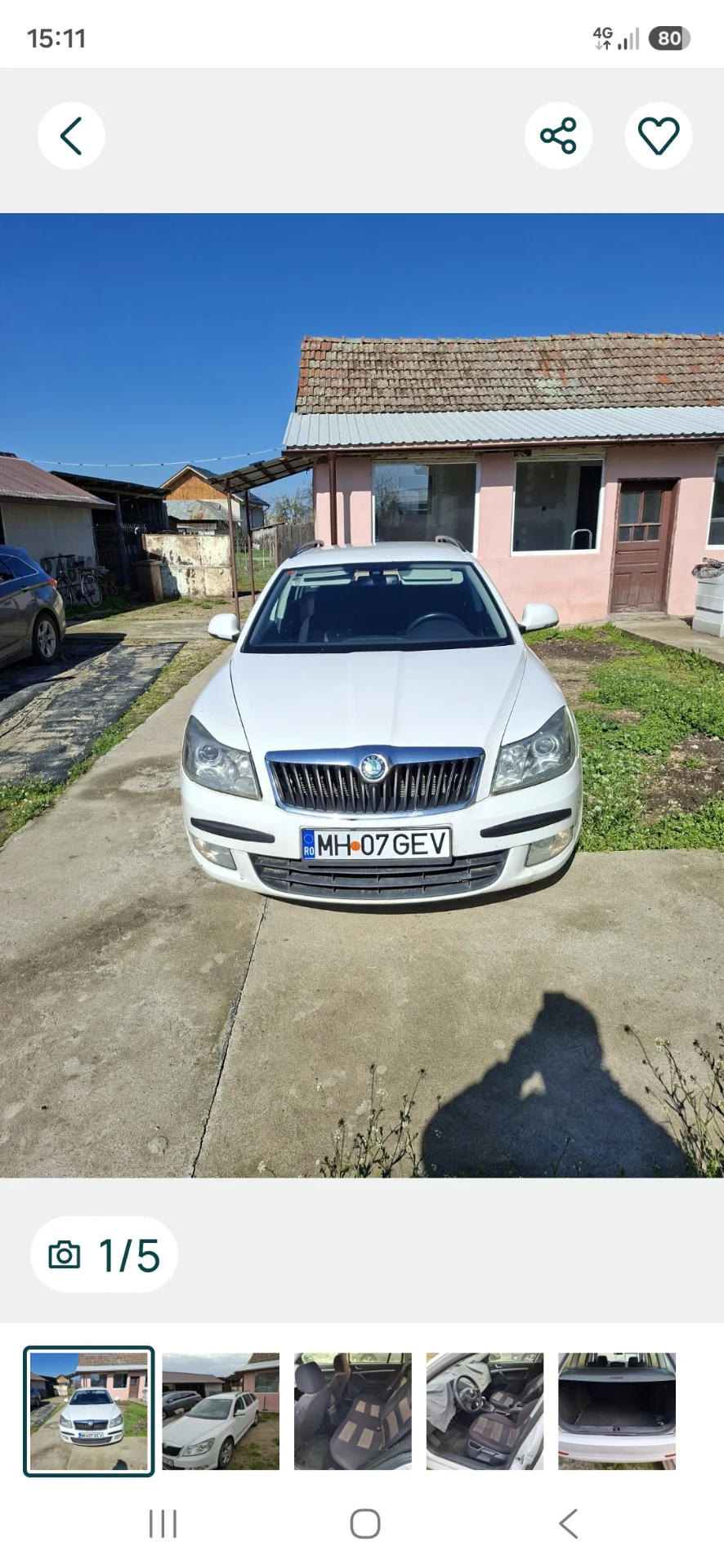 Vind Skoda Octavia – fotografia 1 din 5