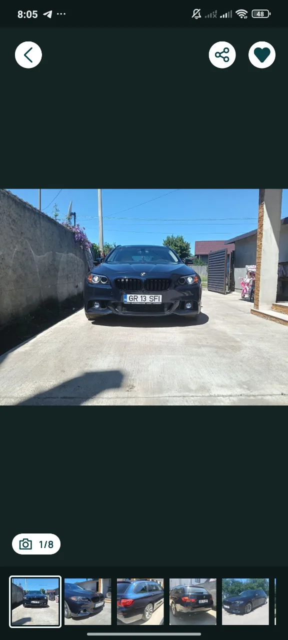BMW seria 5 F11  2014 – fotografia 8 din 8