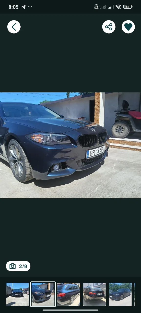 BMW seria 5 F11  2014 – fotografia 7 din 8