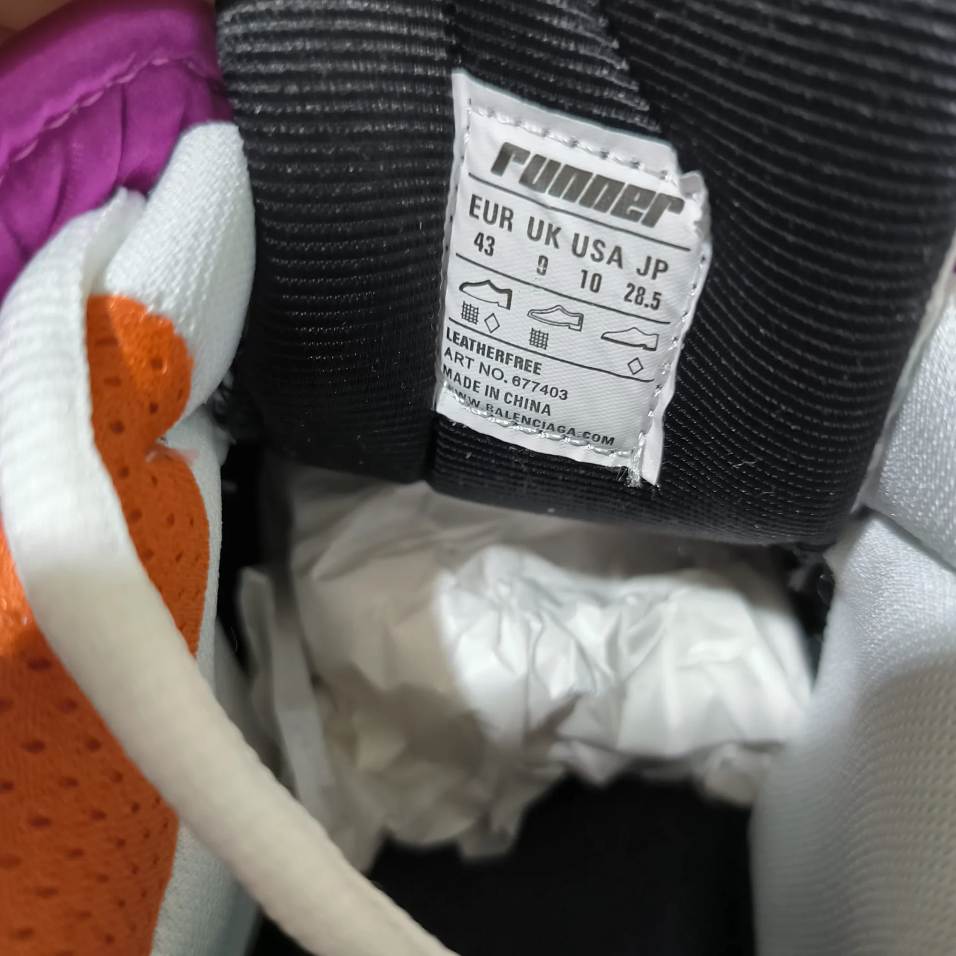 Adidasi barbati Balenciaga, marime 43 – fotografia 7 din 8