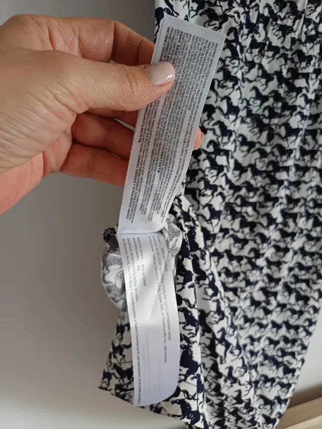 Rochie TIMEOUT nouă cu etichetă mărimea M (38), imprimeu cu căluți – fotografia 8 din 8