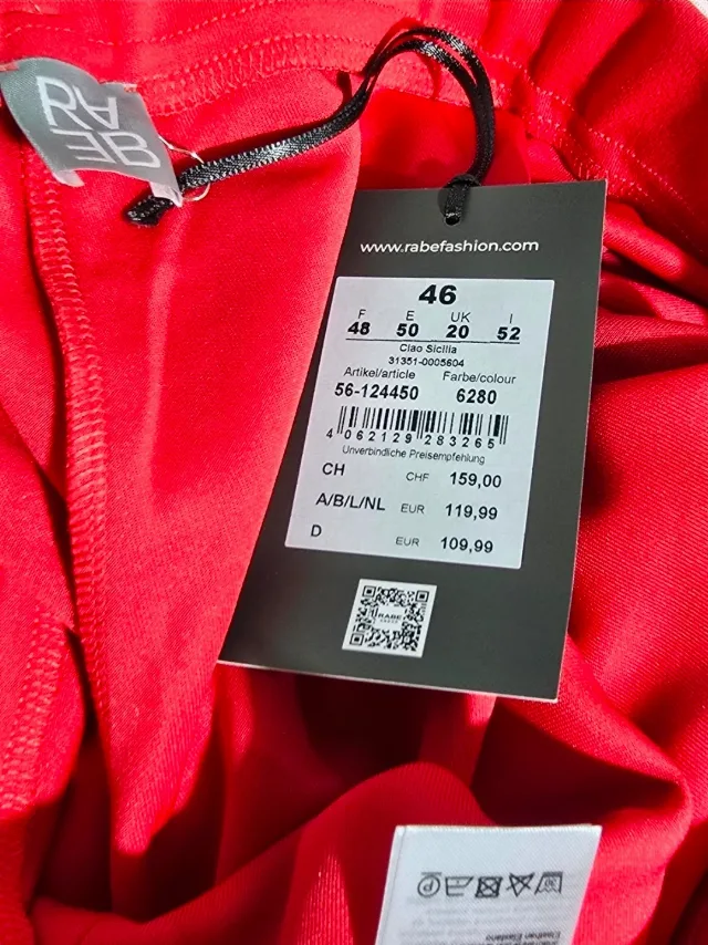 Pantaloni de vara dama largi Rabe, marime 3XL – fotografia 6 din 7