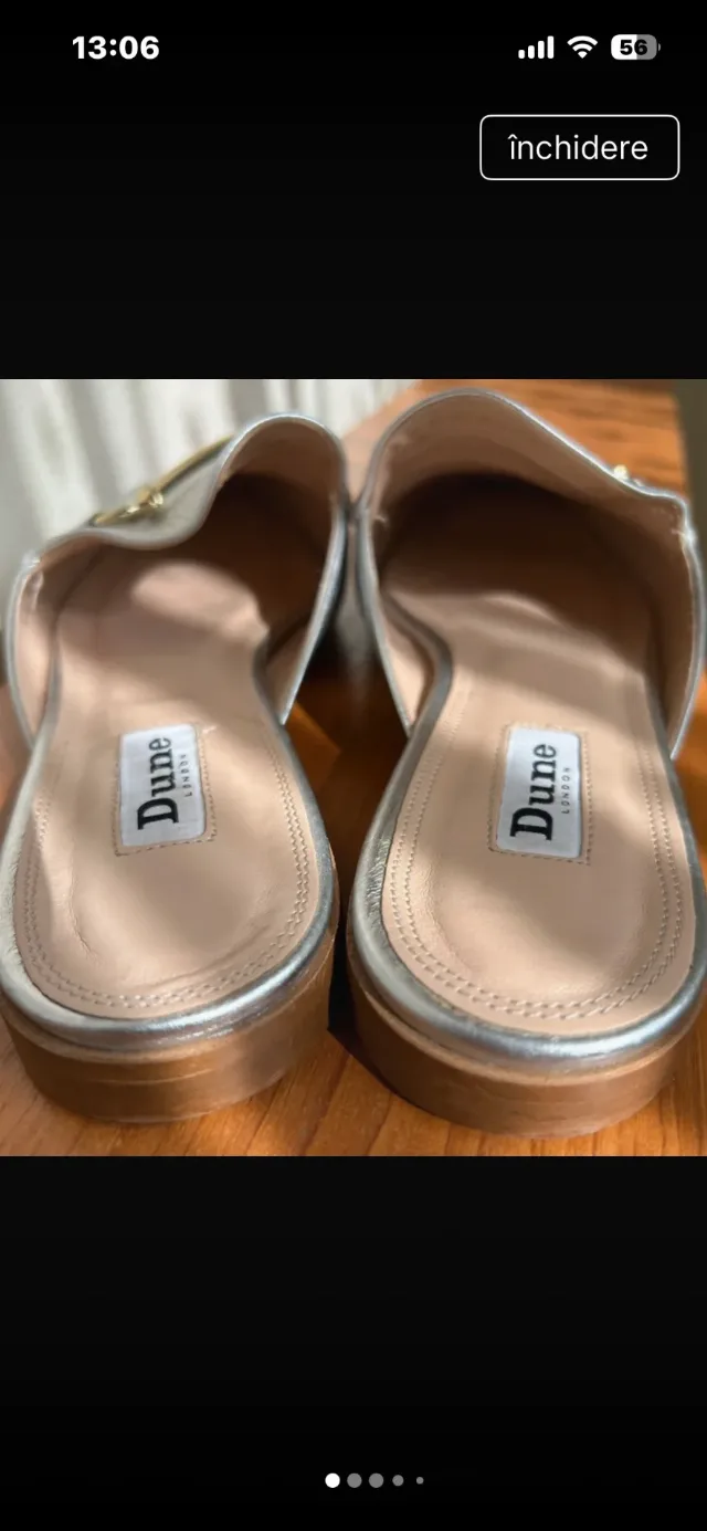 Saboti piele Dune London – fotografia 1 din 7