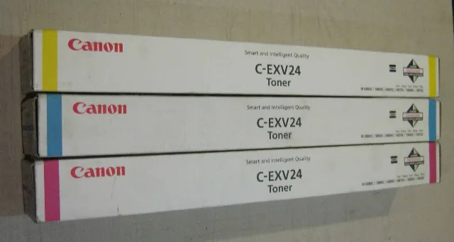 Toner original Canon EXV 24 YCM – fotografia 2 din 4