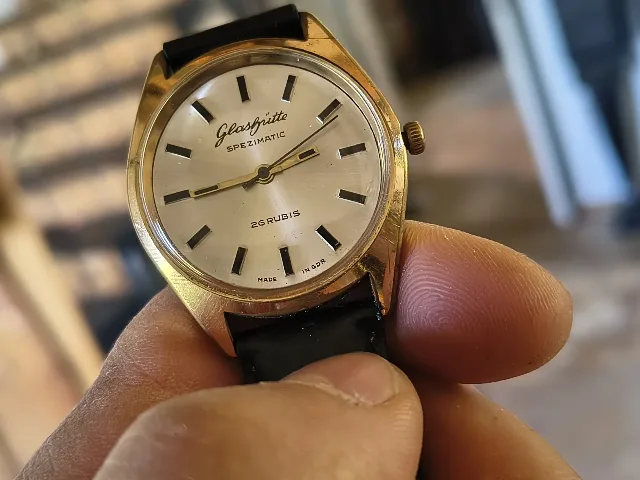 Glashutte Spezimatic ceas Automatic barbatesc 26 rubine – fotografia 2 din 8