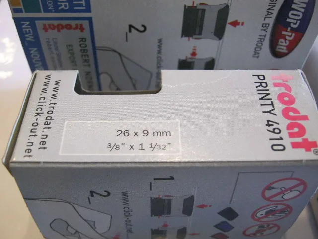 Kit Trodat Stampile – fotografia 5 din 8