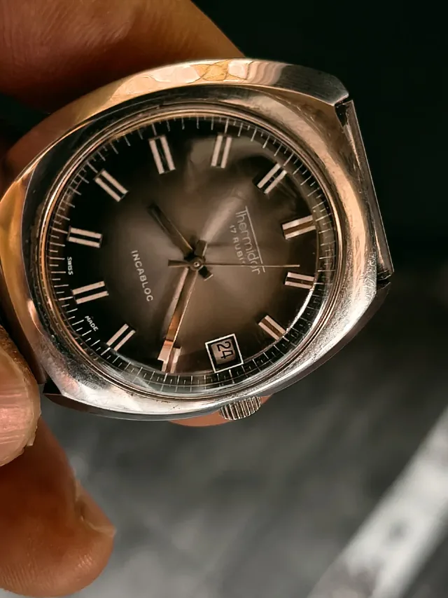ceas Thermidor 17 Jewels elvețian mecanic barbatesc – fotografia 3 din 8