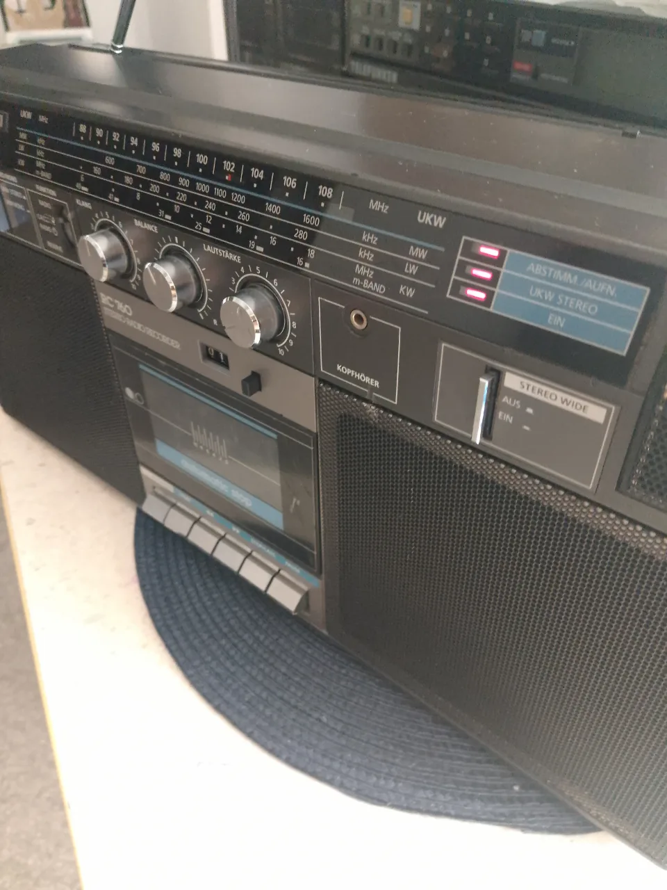 Radio Casetofon stereo originale Telefunche și Tec – fotografia 5 din 8