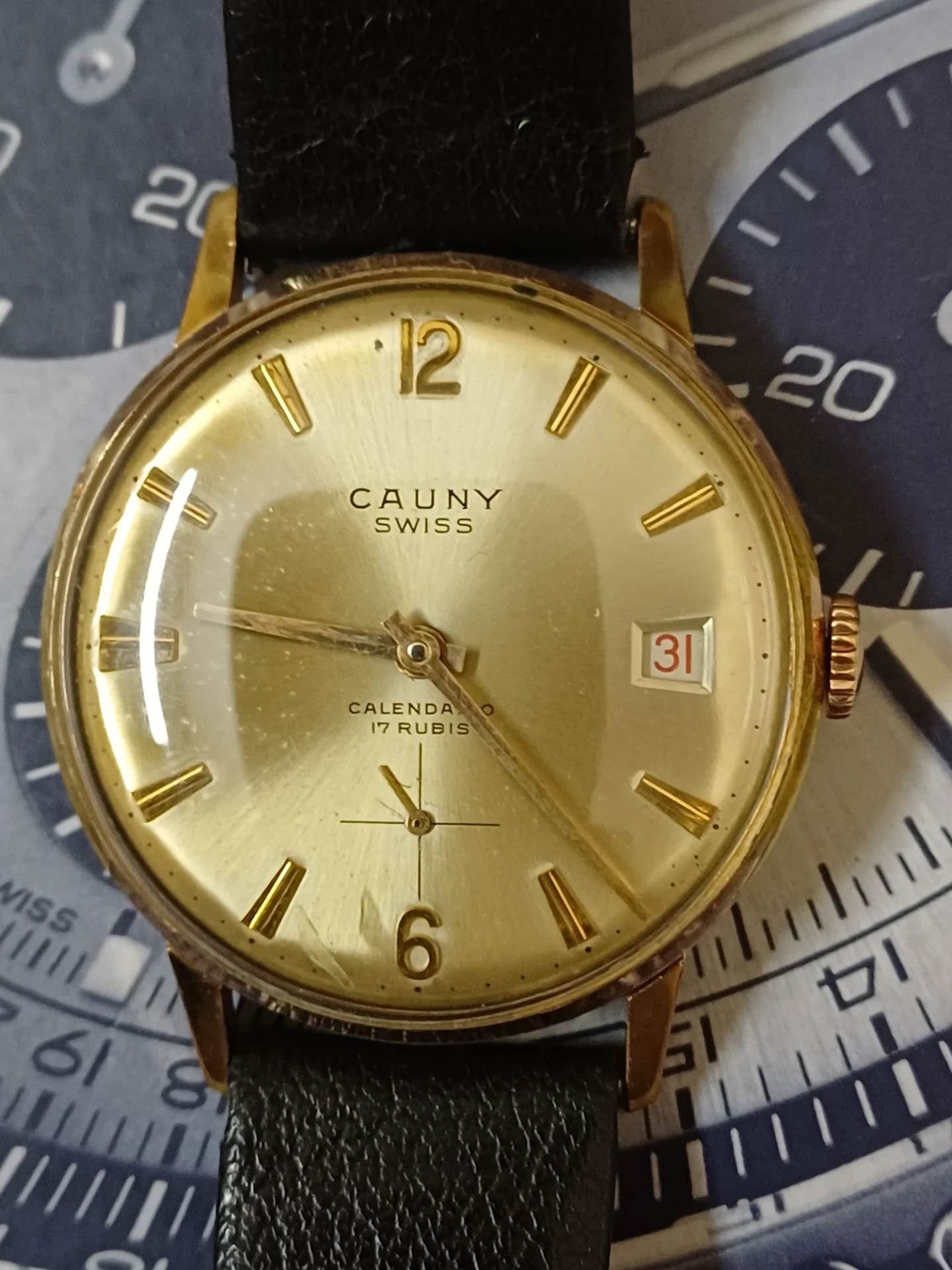Ceas Cauny Calendrio Prima de Lux – fotografia 1 din 8