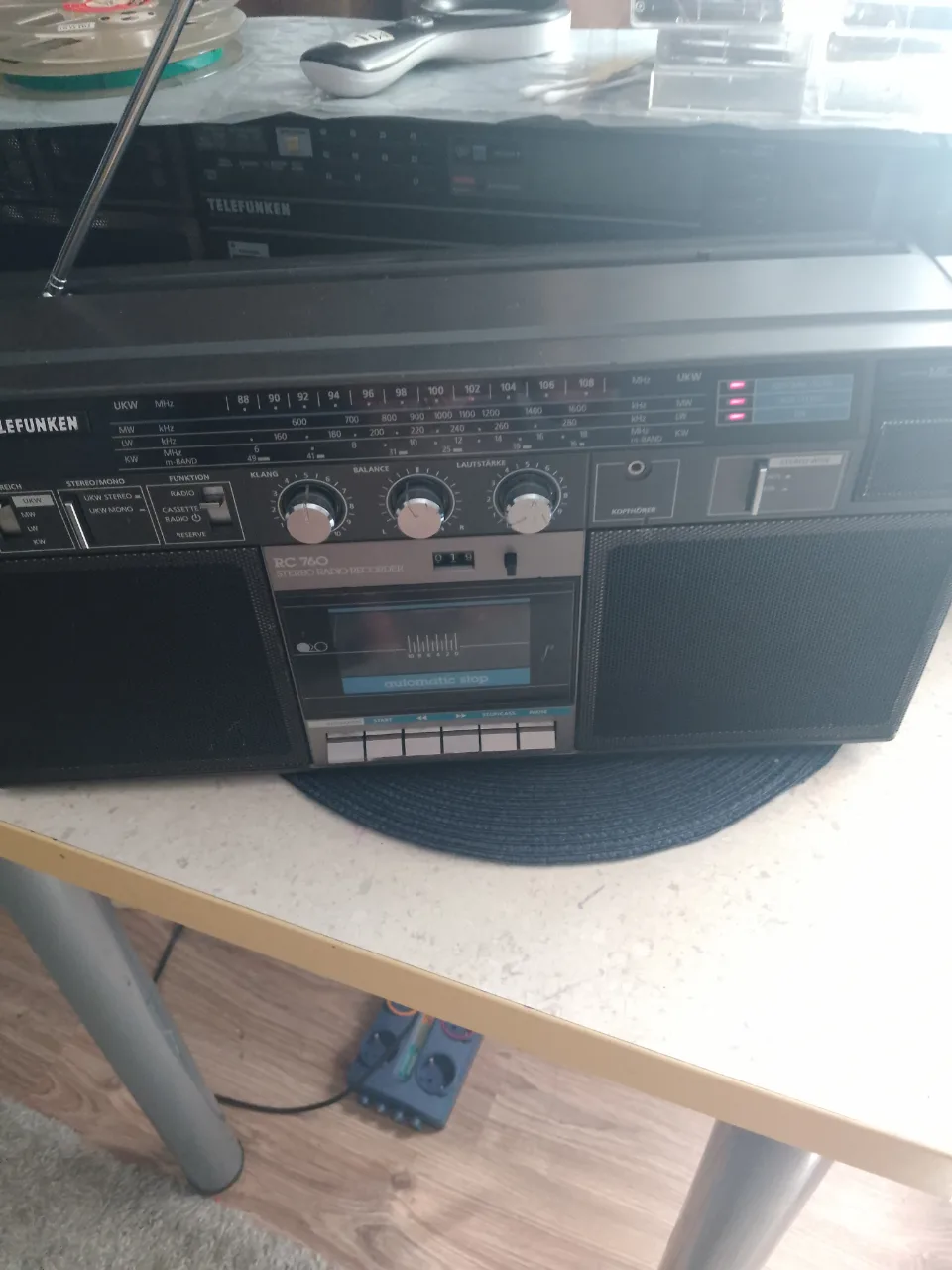 Radio Casetofon stereo originale Telefunche și Tec – fotografia 4 din 8