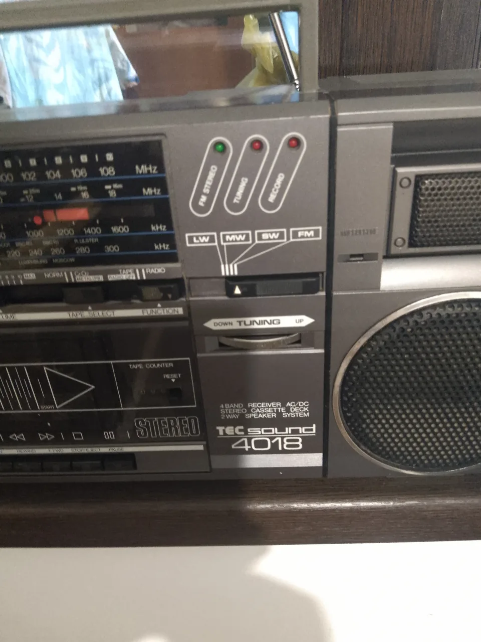 Radio Casetofon stereo originale Telefunche și Tec – fotografia 2 din 8