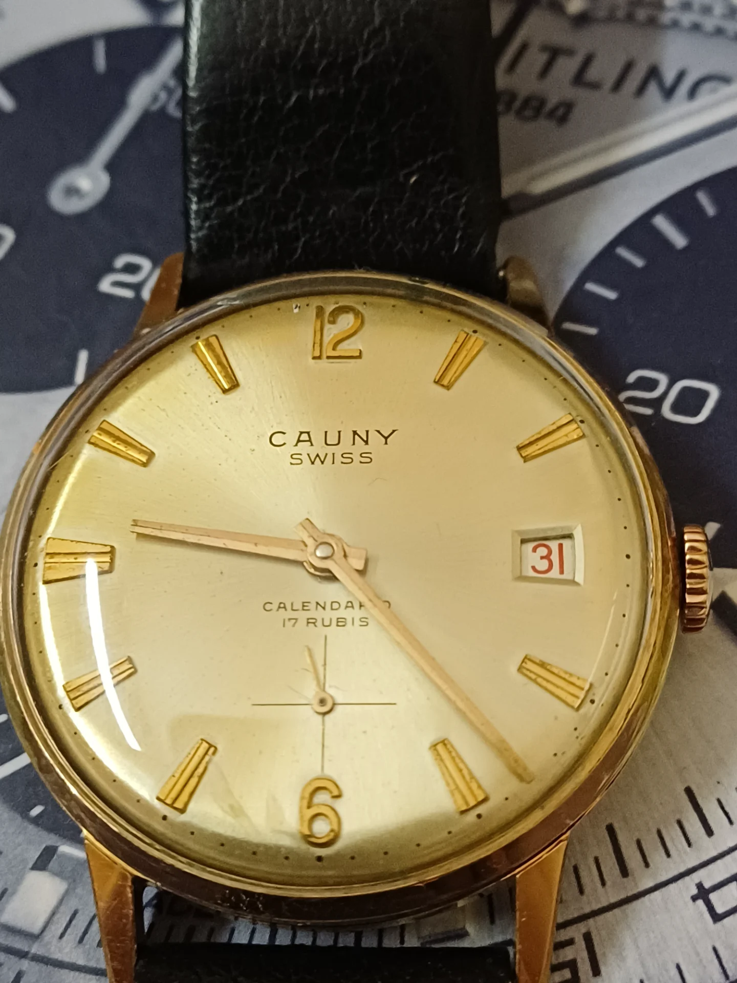 Ceas Cauny Calendrio Prima de Lux – fotografia 3 din 8