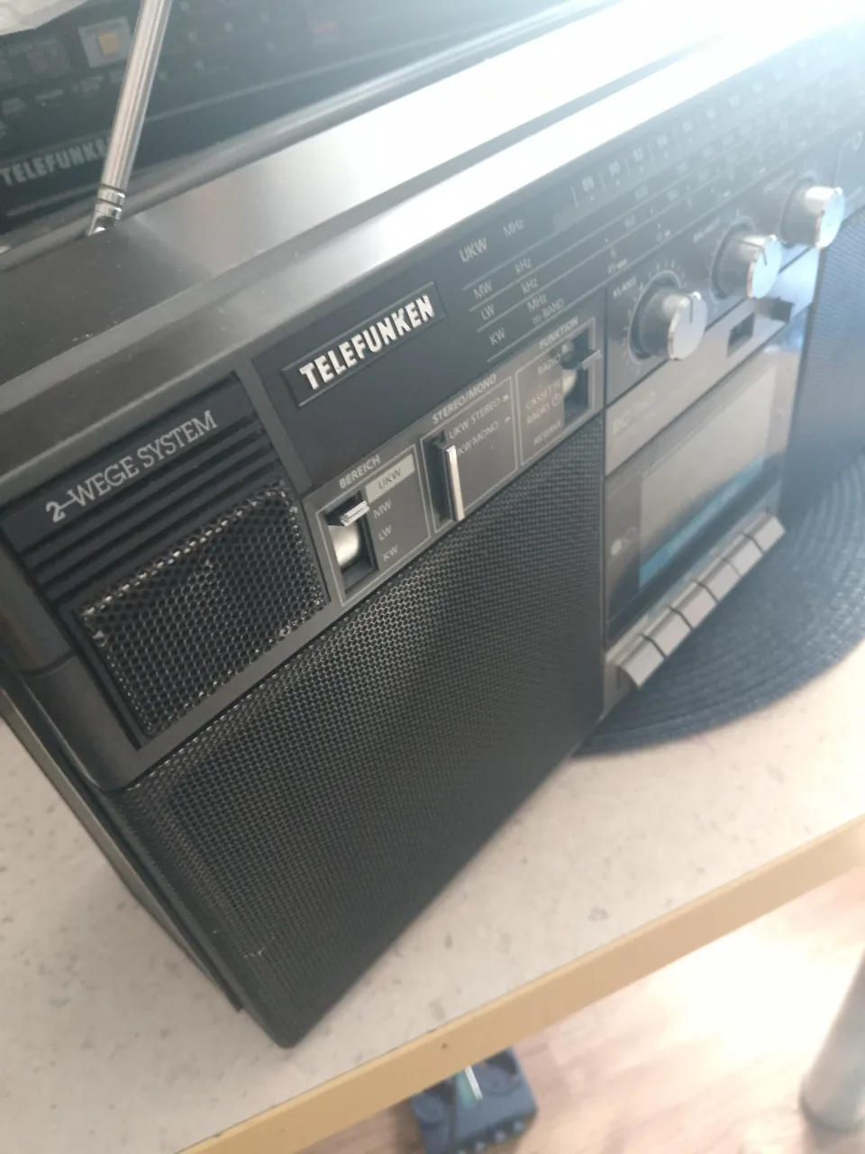 Radio Casetofon stereo originale Telefunche și Tec – fotografia 7 din 8