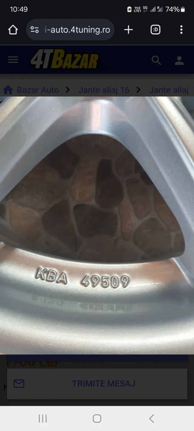 Jante aliaj noi 16 zoll marca Rial, gama Bmw noi – fotografia 5 din 6