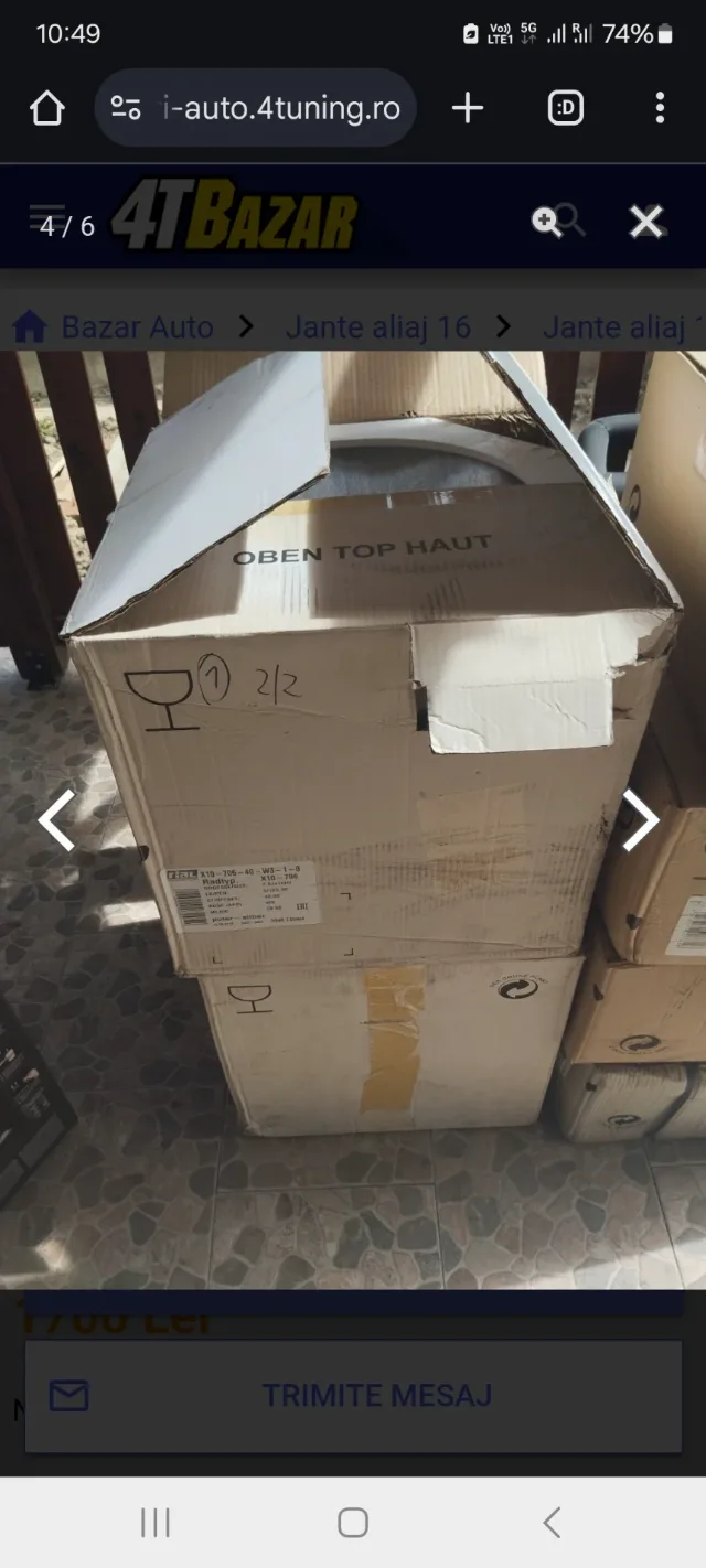 Jante aliaj noi 16 zoll marca Rial, gama Bmw noi – fotografia 4 din 6
