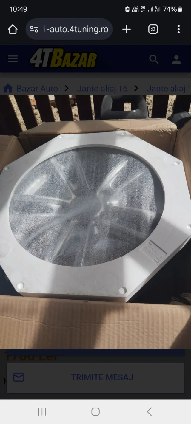 Jante aliaj noi 16 zoll marca Rial, gama Bmw noi – fotografia 2 din 6