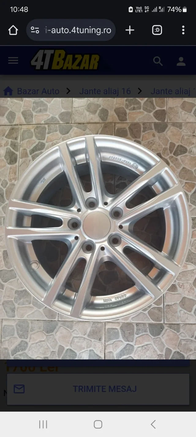Jante aliaj noi 16 zoll marca Rial, gama Bmw noi – fotografia 1 din 6
