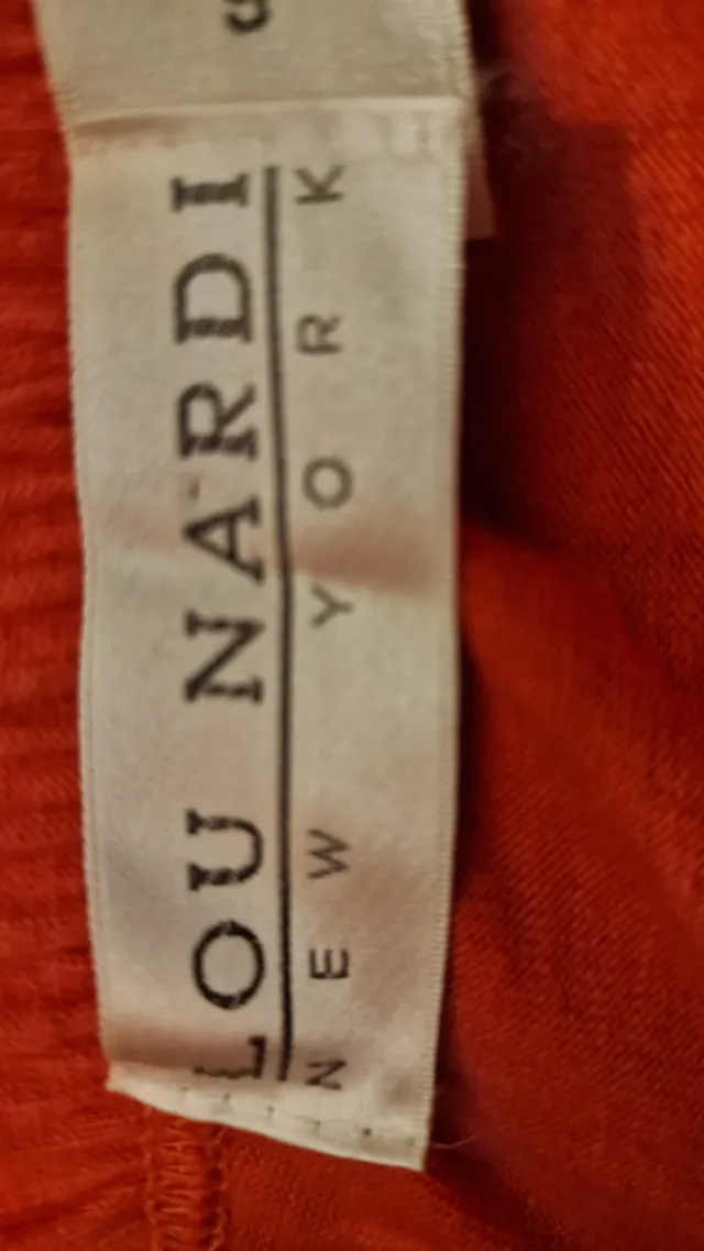 Set, bluza lunga cu fusta, orange, S – fotografia 3 din 6