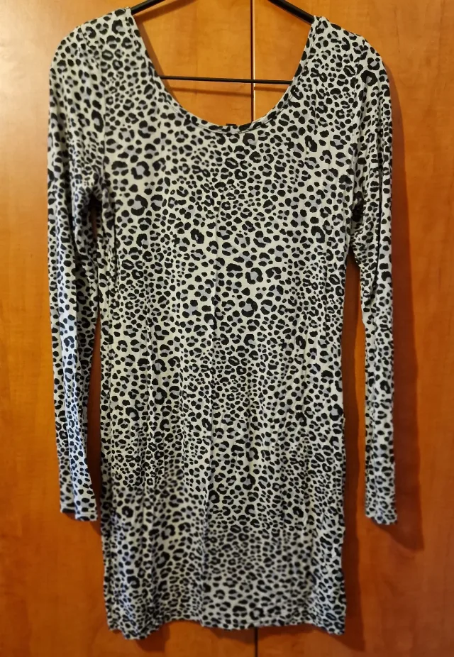 H&M Divided, rochie imprimeu leopard are mâneci lungi, 40 – Sector 6, București
