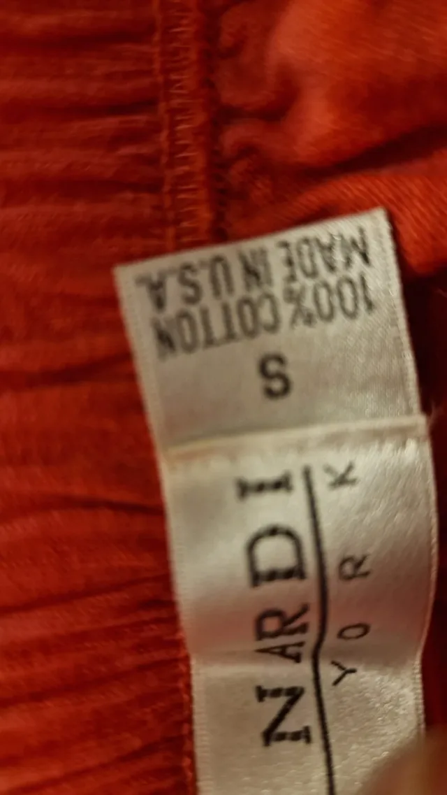 Set, bluza lunga cu fusta, orange, S – fotografia 2 din 6