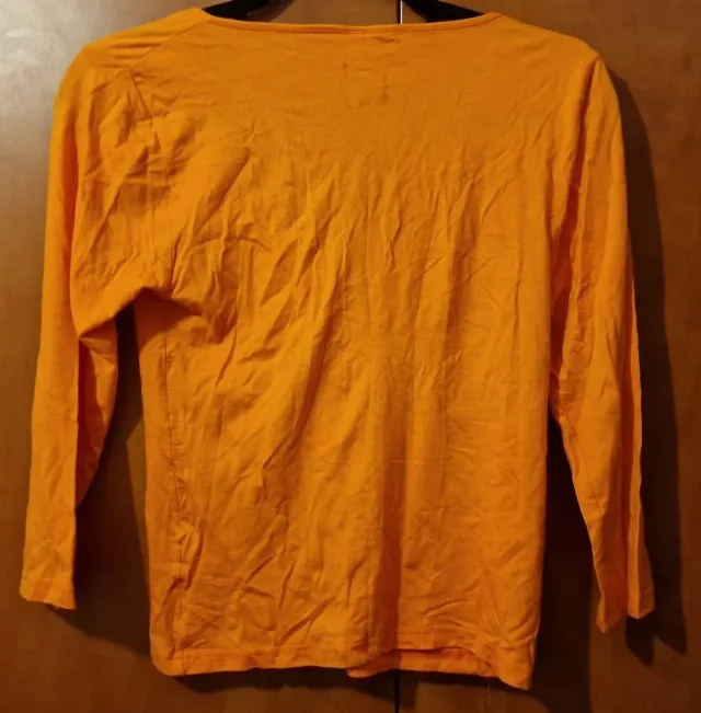 Credeo, bluză portocalie de damă, 42/44 – fotografia 2 din 2