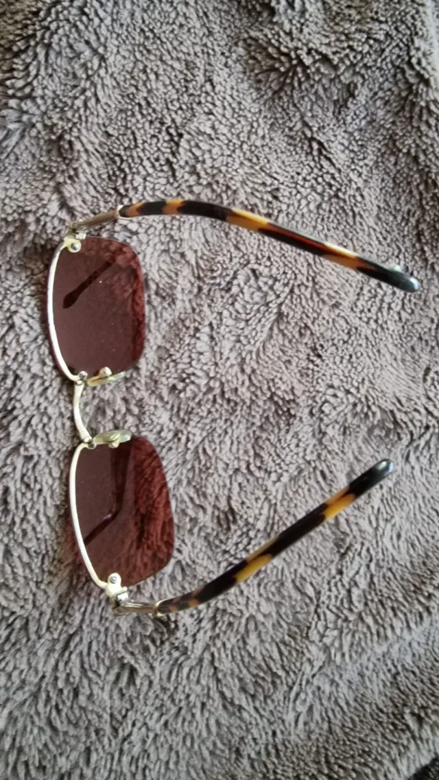 Ochelari de soare un model vintage fără ramă – fotografia 5 din 5