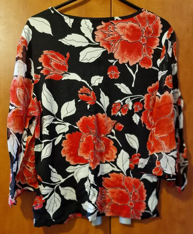 Bila, Bluză imprimeu floral XL – fotografia 3 din 4