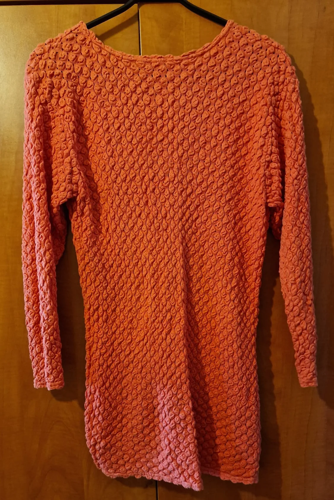 Set, bluza lunga cu fusta, orange, S – fotografia 1 din 6