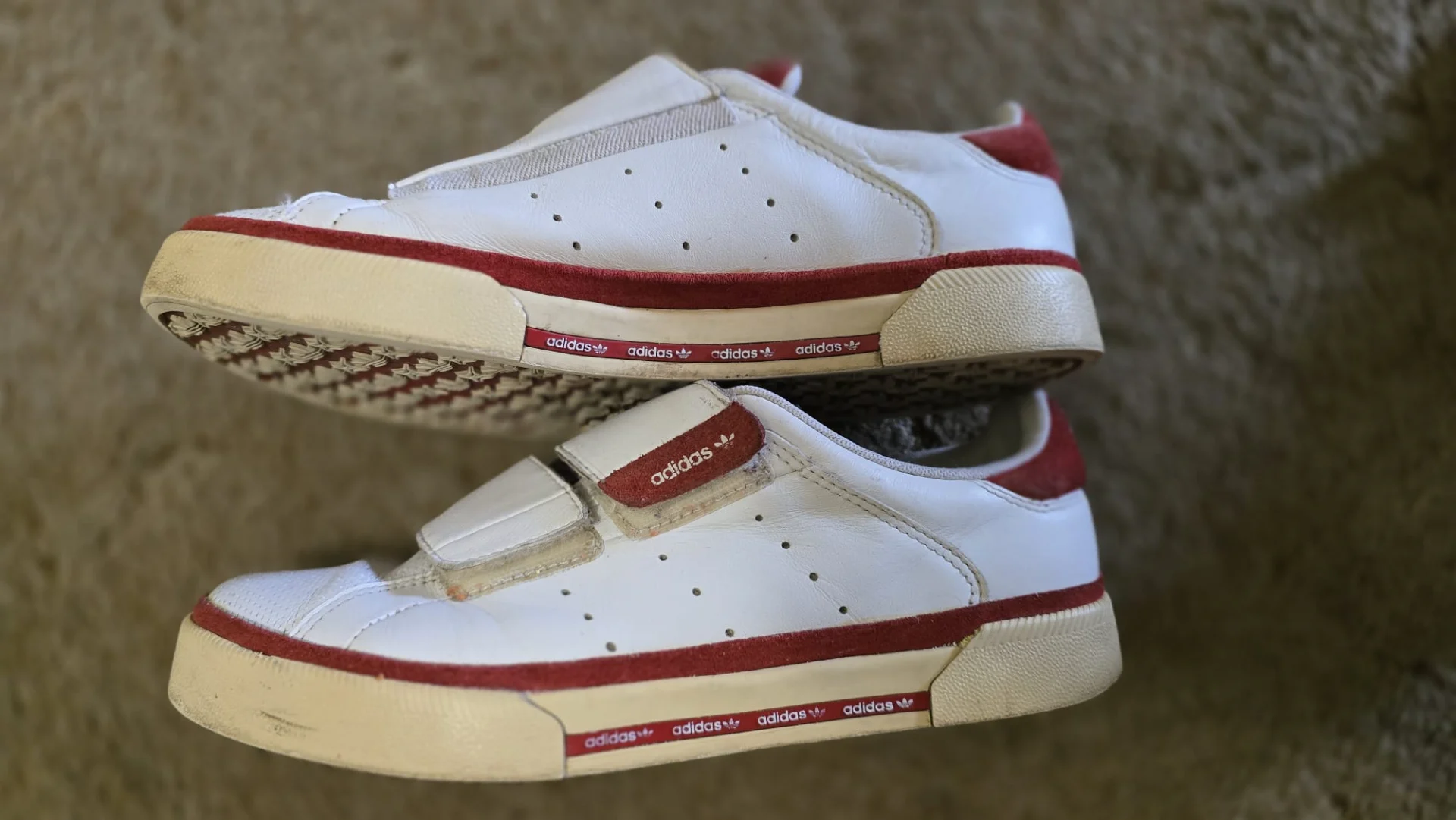 Adidas Court Tourino, pantofi sport dama, vintage, 37-38 – fotografia 2 din 3