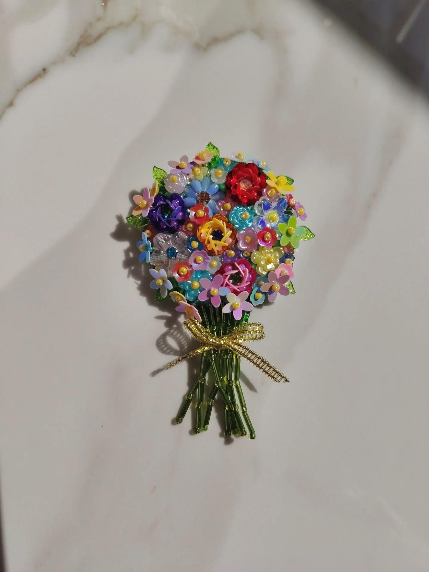 Broșă buchetul de vară – fotografia 1 din 1